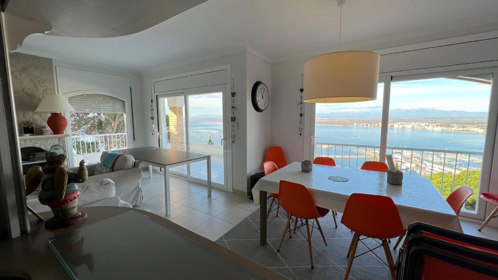 Apartamento Casa Linda Con Vistas Espectaculares Av-40 Roses Kültér fotó