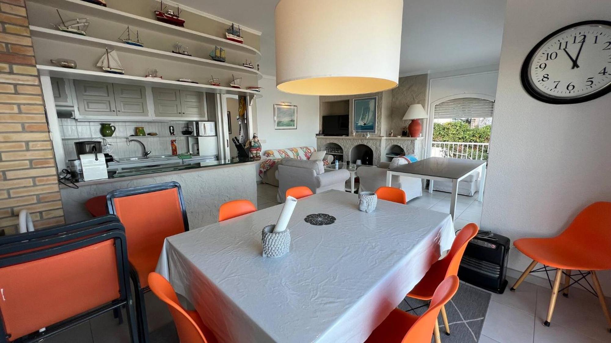 Apartamento Casa Linda Con Vistas Espectaculares Av-40 Roses Kültér fotó