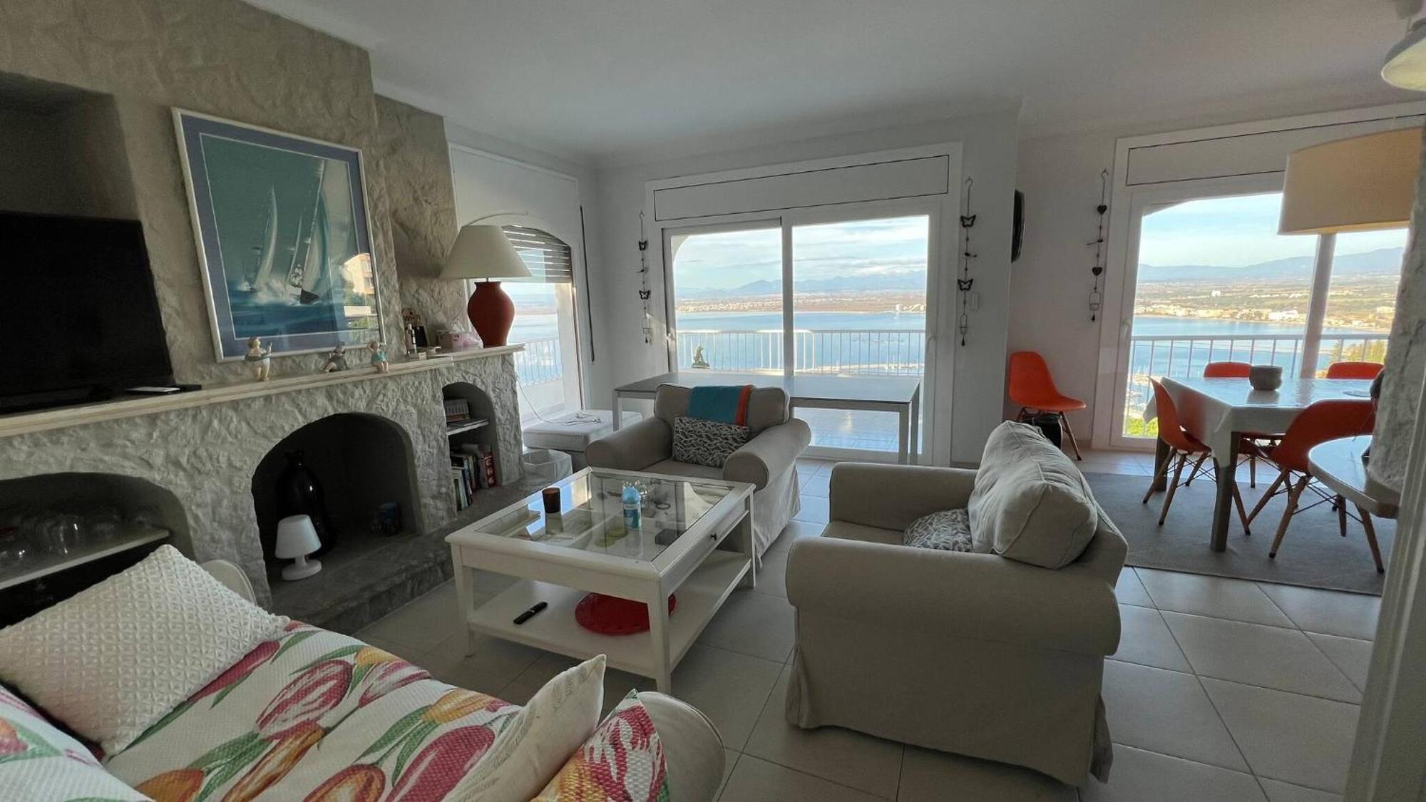 Apartamento Casa Linda Con Vistas Espectaculares Av-40 Roses Kültér fotó