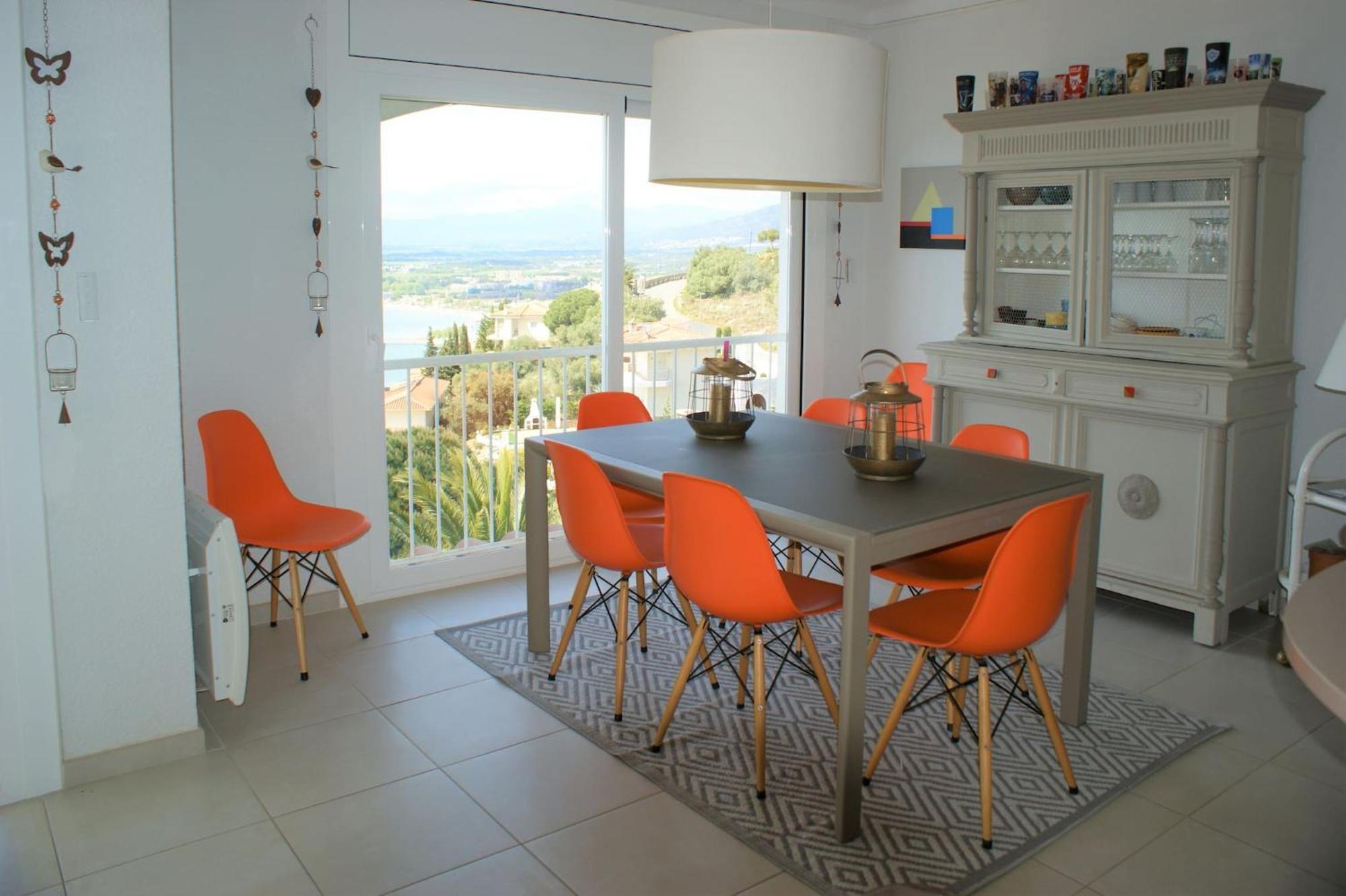 Apartamento Casa Linda Con Vistas Espectaculares Av-40 Roses Kültér fotó